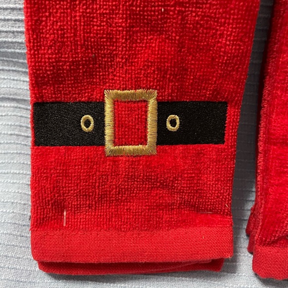Holiday fingertip towels set - Picture 2 of 3